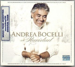CD + DVD ANDREA BOCELLI MY CHRISTMAS MI NAVIDAD DELUXE