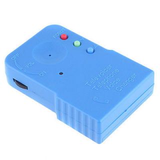 Mini 8 Multi Wireless Voice Changer Microphone Disguiser Blue