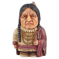 Harmony Ball SITTING BULL INDIAN CHIEF Pot Belly