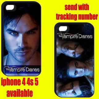 Assorted Damon Salvatore The Vampire diaries Fans black iphone 4 4s 5
