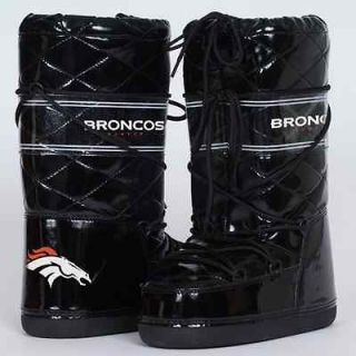 Cuce Shoes Denver Broncos Ladies Admirer Boots   Black