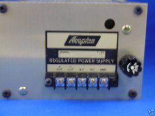 NEW ACOPIAN REGULATED POWER SUPPLY B24G50 1/4 AMP FUSE