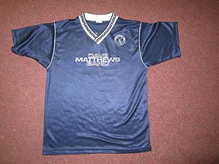 Dave Matthews Band blue soccer style jersey shirt 10 Beauford M Medium