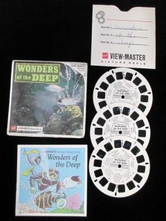 slide set World of Science series Wonders of the Deep B612 1954