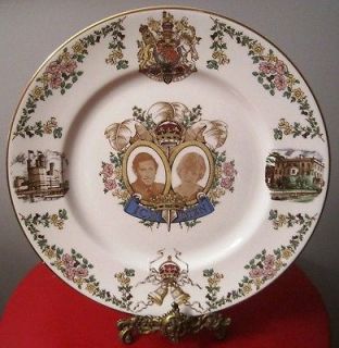 Prince Charles & Princess Diana Wedding Plate Caverswa ll LE 561/2500