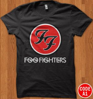New FOO FIGHTERS DAVE GROHL US Band Rock Tour Album T shirt All size S