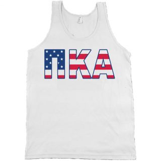 Pi Kappa Alpha AMERICAN APPAREL All American Tank Top Shirt Pike USA