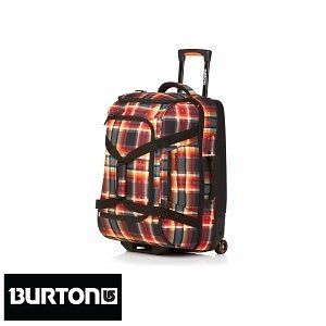 Burton Wheelie Cargo Mens Luggage   Majestic Black Plaid