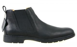 Sebago Mens Boots B26772 Drake Black Leather Jodhpur Boots Sz 13 M