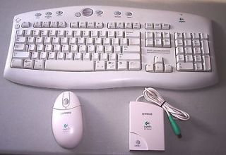 Logitech Wireless Desktop Keyboard Y RH35 Wireless Mouse M RK45 with