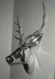 Medium Size Metal Wall Mounted Stag Head /Deer Head/Sculpture /Buck