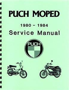 Puch Moped Service Manual 1980 1984 10 Models