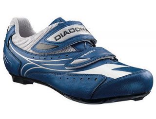 Diadora Sprinter 2 Road Bike Cycling Shoes size EU 42 BLUE/WHITE