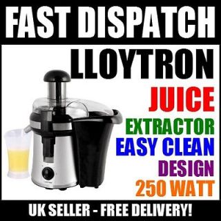 Lloytron E5202BK 2 Speed Juice Extractor Fruit Vegetable Juicer Maker