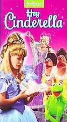 Hey Cinderella (VHS, 1994) Jim Henson RARE OOP Clam Shell and VHS