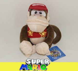 mario brothers figure figurine plush doll soft toy DIDDY KONG SE05