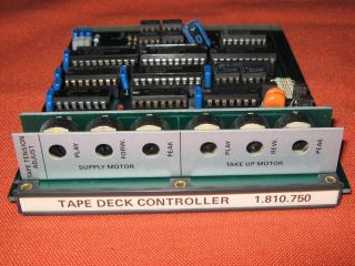 Studer Revox Tape Deck Controller Board Card A810 A 810 (1.810.750)