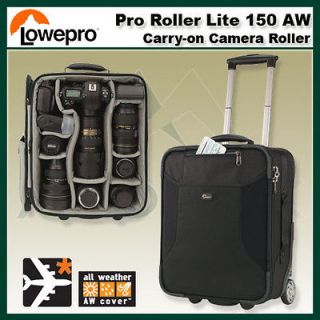 Pro Roller Lite 150 Camera Case Carry On Airline Travel Hard Side Bag