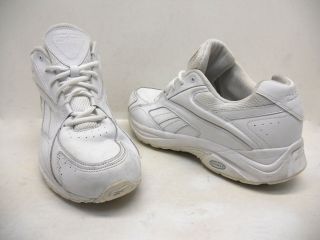 Reebok Mens DMX MAX White Walking Shoe Size 13 Used