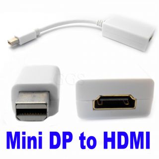 Mini DisplayPort Display Port DP Output to HDMI Input Adapter cable