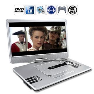 New Portable Multimedia DVD Player with 15 Inch 16:9 Widescreen