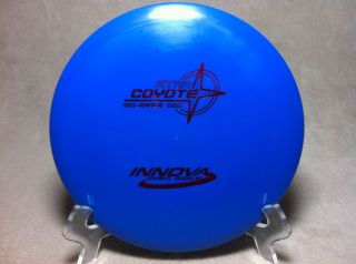 Star Coyote Disc Golf Mid Range 180 gram Strange Discs Blue Disk PDGA