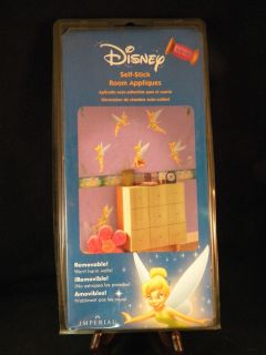 Disney Tinkerbell Room Appliques Removable Decals Self Stick Wall Wow