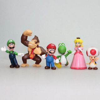 BROS,ACTION FIGURE No Box YOSHI, KOOPA, DIDDY KONG   WII & 3DS(set0