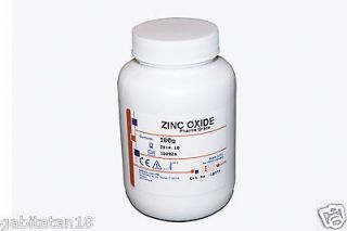 ZINC OXIDE POWDER 42g Each pack  WORLDWIDE