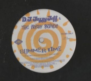 DJ Jazzy Jeff & Fresh Prince Summertime Vinyl Lp