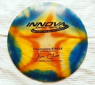 listed Innova Champion Eagle Distance Driver signature Golf Disc NOS