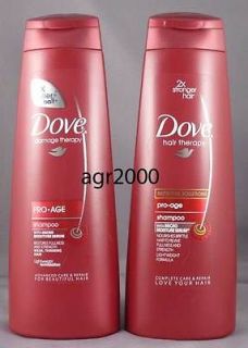 DOVE PRO AGE SHAMPOO LEAVES HAIR LOOKING FULL & THICK WITH MICRO