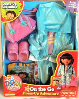NEW ~~DORA THE EXPLORER~~ ON THE GO DRESS UP ADVENTURE COLLECTION