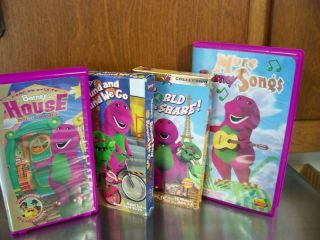 Barney & Friends   SONGS FROM THE PARK (VHS, 2003) Very Good Condition