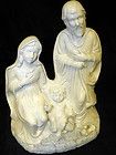 VTG 1989 Ceramic Nativity Figurine Mary Joseph & Jesus Beautiful