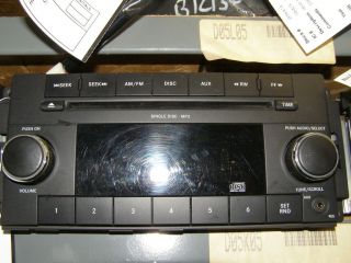 CD PLAYER RECEIVER 09 10 DODGE AVENGER JEEP PATRIOT COMPASS (ID RES