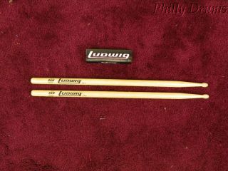 New Ludwig Hickory L5AN Nylon Tip Drum Sticks