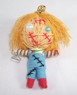 CHUCKY CHARACTER CHILDS PLAY VOODOO DOLL CHILD GIFTS KEYCHAIN KEYRING