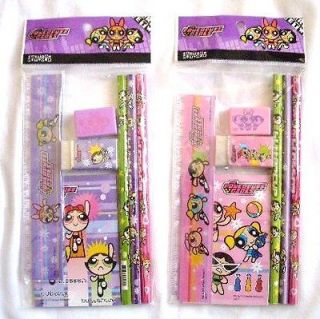 12 Powerpuff Girls Stationery Gift set Party Loots Favor School Supply