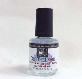 INM OUT THE DOOR Top Coat Quick Fast Dry .5oz/15ml