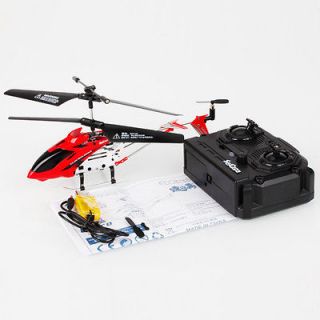 CH Infrared Ultralight RC Helicopter Kids Toy Gifts Silver/Red