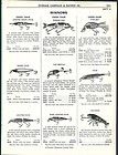 1948 AD Creek Chub Lures Husky Pikie Jointed Heddon River Runt Spook
