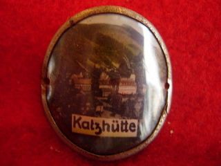 Katzhutte Katzhütte Used badge stocknagel hiking medallion G3929