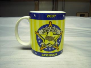 2007 UNITED STATES DEPUTY SHERIFFS ASS. Ceramic Mug