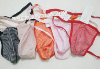 Mens Thong String cotton Briefs sexy underwear 5pc new