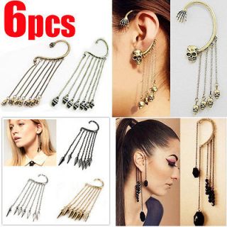 Style Ear Cuff Chain Tassels Earring No Piercing Wholesale Lots Charm