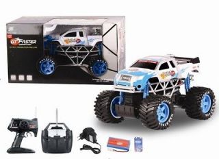GT Cross Land Monster Truck 1/10 Electric Remote Control RC Blue NEW