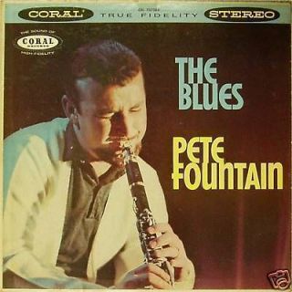 PETE FOUNTAIN THE BLUES US IMPORT LP ON CORAL