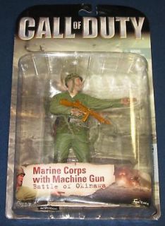 CALL OF DUTY MCFARLANE MARINE CORPS GOLD MACHINE GUN