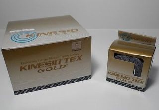 Authentic Original Kinesio Tex Gold 2 Kinesiology Tape Black or Beige